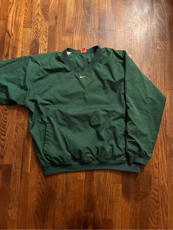 Nike Other - Nike Men’s Forest Green V-Neck Windbreaker Pullover